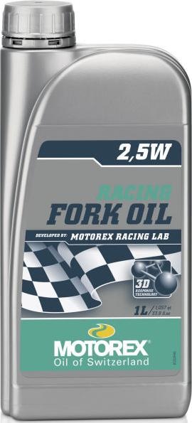 Produktbild Motorex Racing Fork 2,5W Low Friction Federgabelöl 1000 ml (1000 ml, Universal-Schmiermittel)