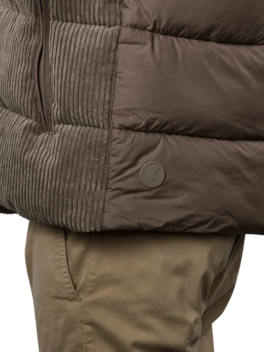 Actual product image Save the Duck Euryops Gilet Mud Grey (M)