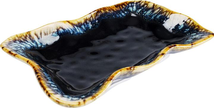 Actual product image Kare Design Servierplatte Lio Dunkelblau 17x26cm