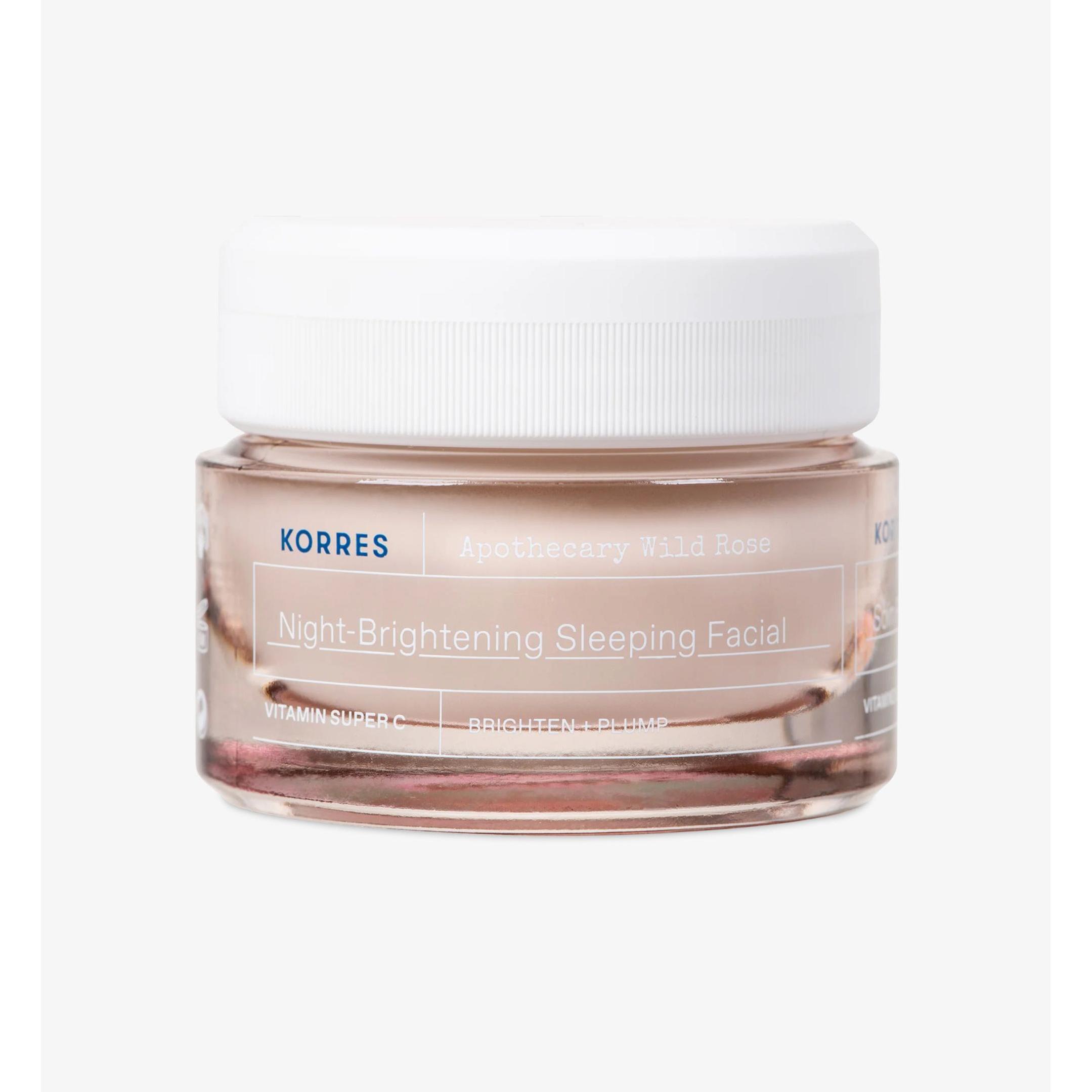Thumbnail - Korres, Gesichtscreme, Apothecary Wild Rose Nachtcreme für strahlenden Teint (40 ml, Nachtcreme)