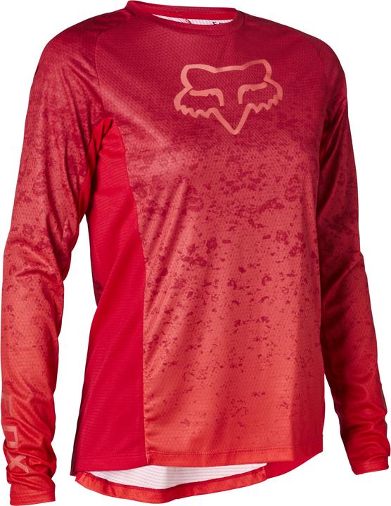 Actual product image Fox Jersey 21 W Defend Ls Lunar Bry Pnch (XS)