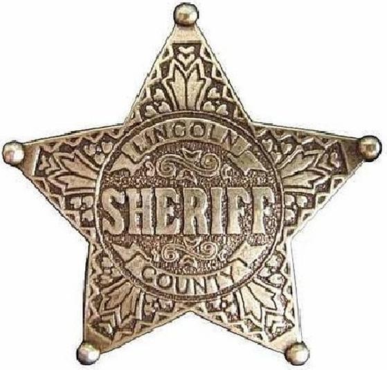 Produktbild Vogler Sheriffstern - Lincoln County