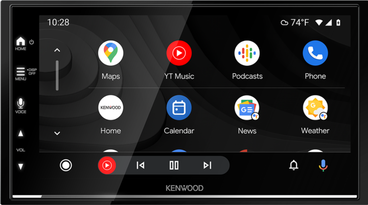 Image du produit Kenwood DMX7722 Dabs (MirrorLink, Apple Carplay, Voiture Android)