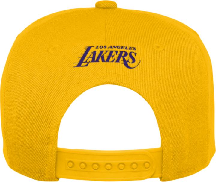 Actual product image Outerstuff Logo Flatbrim NBA JR Snapback (Great Britain, Los Angeles Lakers)