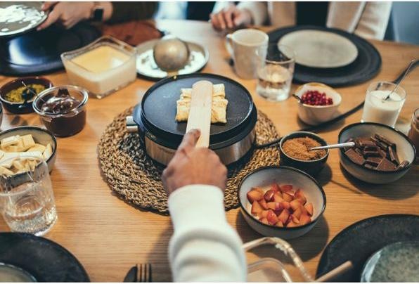 Actual product image Severin FO2471 stainless steel, black (Chocolate fondue, Cheese fondue, Chinoise Fondue, Fondue Bourguignonne)