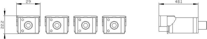 Actual product image Siemens Frame accessories 3VA9254-0JA12