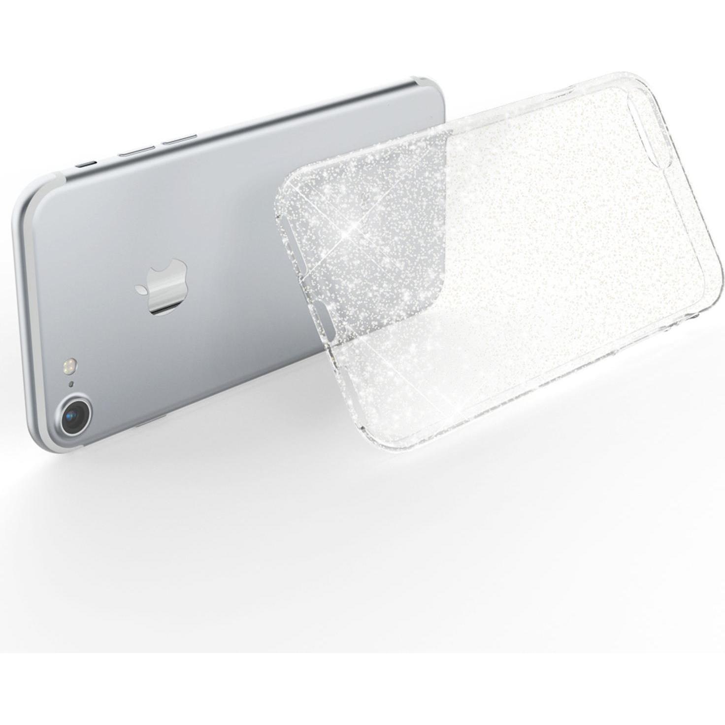 Thumbnail - Nalia Glitter Handyhülle (Apple iPhone SE (2nd Gen), Apple iPhone SE (3rd Gen), Apple iPhone 8, Apple iPhone 7), Smartph...