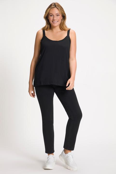 Produktbild Ulla Popken Spaghettitop, Rundhals, Modalmix, ärmellos (54)