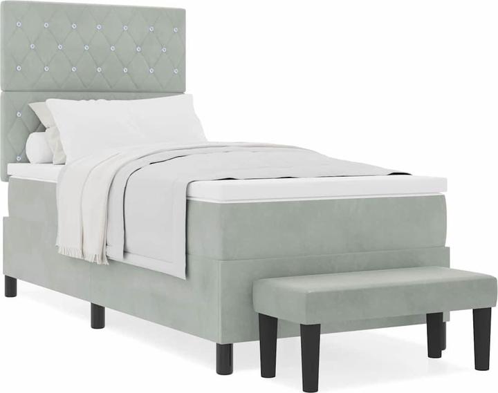 Actual product image VidaXL Box spring bed (100 x 200 cm)