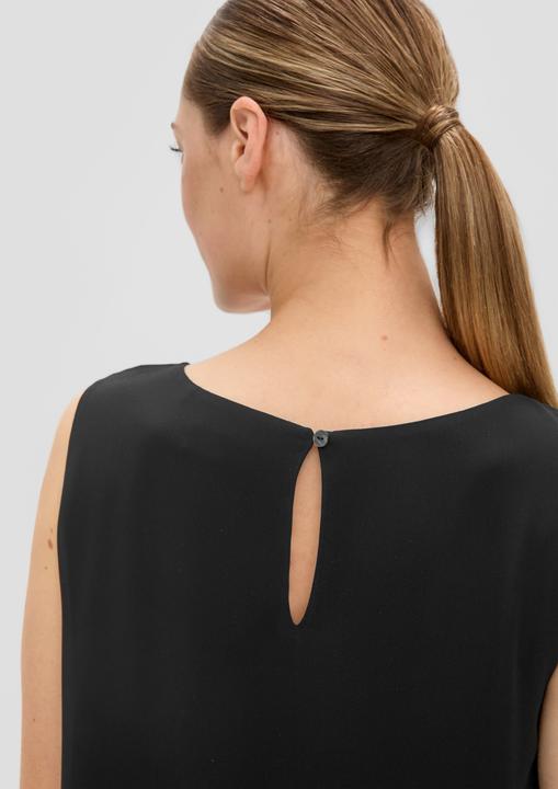 Produktbild S.Oliver Kleid Knieumspielendes Chiffon-Kleid mit Volants (34)
