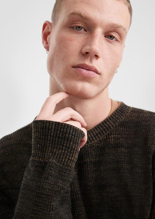 Actual product image s.Oliver Strickpullover Melierter Strickpullover (L)