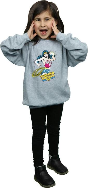 Produktbild Wonder Woman Lasso Sweatshirt Mädchen (152, 158)