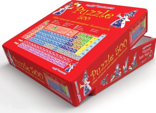 Produktbild Kamaben Puzzle 500 Periodensystem der Elemente (500 Teile)