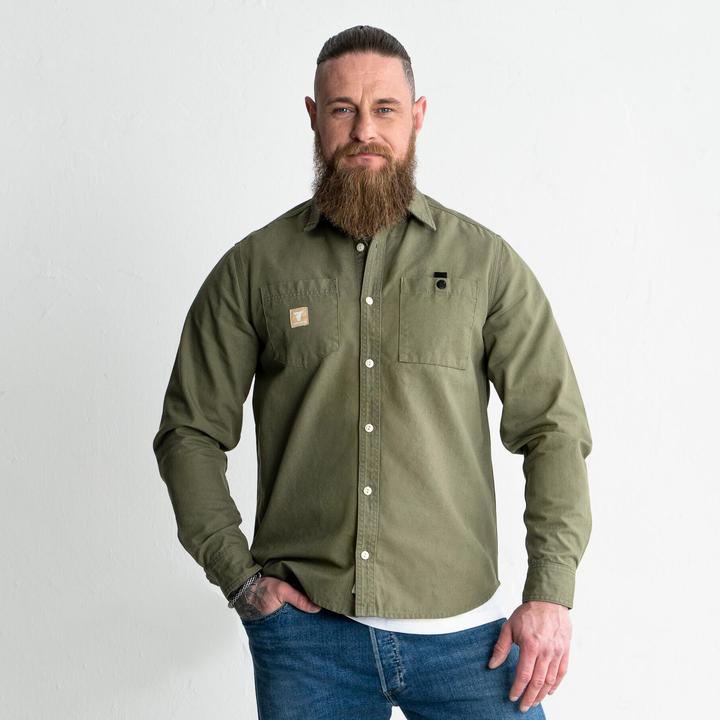 Produktbild Stier Workwear Heavy Work Shirt Canvas bci cotton XXL Olive (XXL)