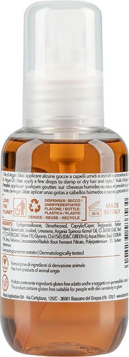 Actual product image Alama Professional Hydra Hydrating Liquid Crystals with Argan Oil for Dry Hair 100ml (100 ml)