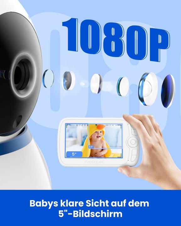 Produktbild Proscenic BM300 Babyphone mit Kamera