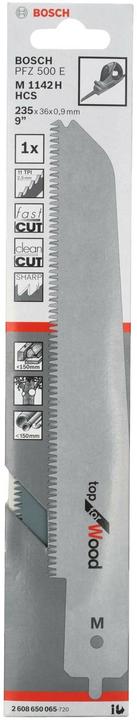 Produktbild Bosch Zubehör Säbelsägeblatt M 1142 H für Bosch-Multisäge PFZ 500 E