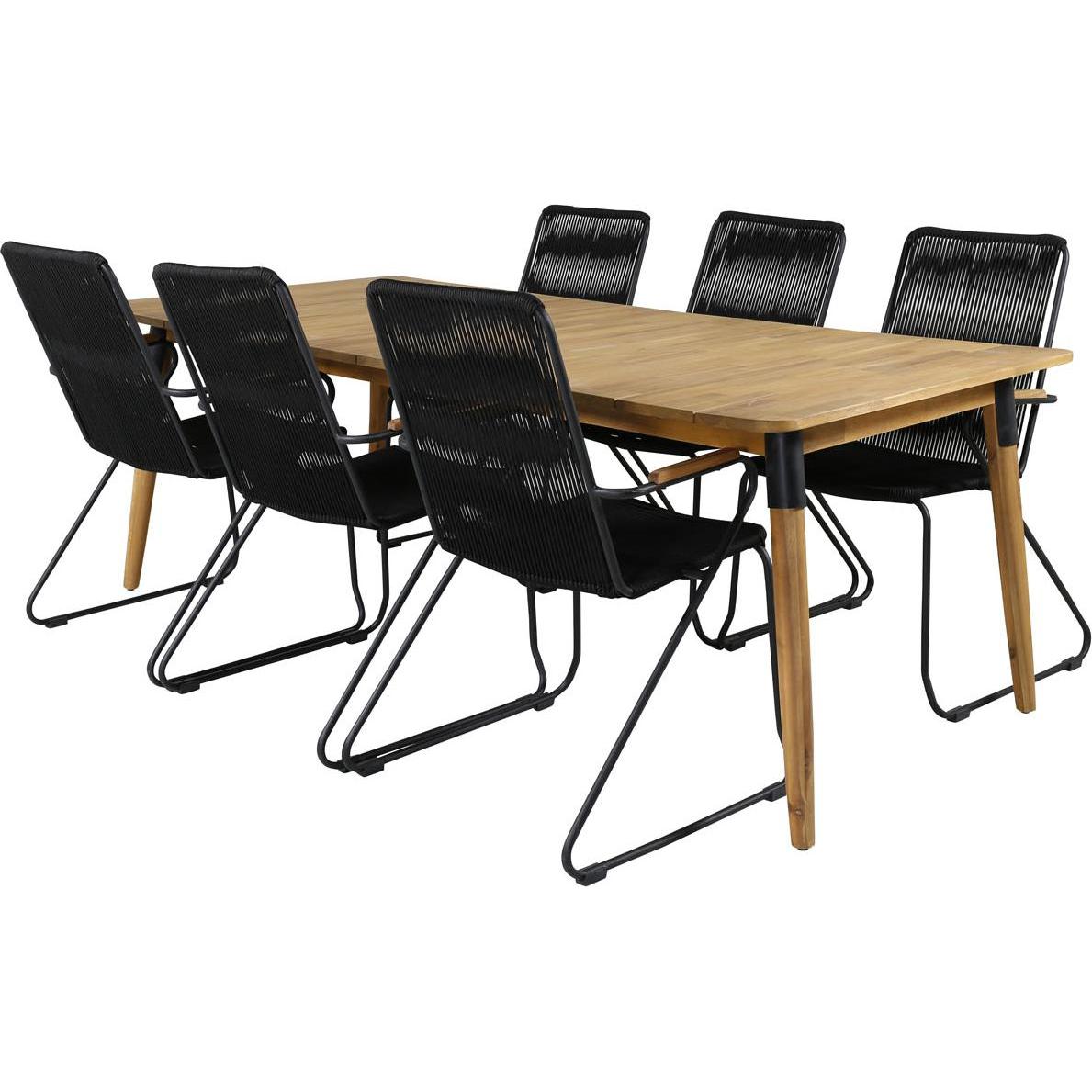 Thumbnail - Ebuy24, Gartentisch + Balkontisch, Gartenmöbel-Set Julian (210 cm)