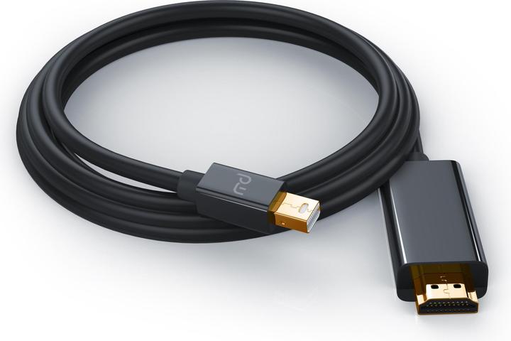 Actual product image Primewire Mini DisplayPort - HDMI (1 m, DisplayPort, HDMI, 2.0)