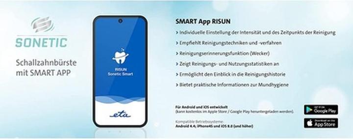 Produktbild ETA 770790000 Elektrische Zahnbürste Erwachsener Zahnbürste (Schallzahnbürste)