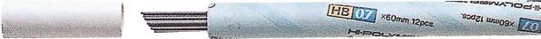 Actual product image Pentel Pencil leads Super 0.7mm C727-HB black/12 pieces (0.70 mm, HB, 12 x)
