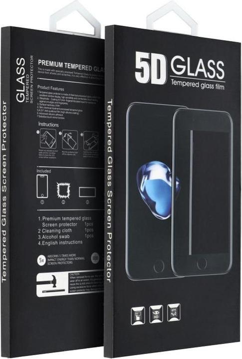 Produktbild OEM Protective glass 5D Full Glue Tempered Glass - for Motorola Edge 60 Fusion black (1 Stück, Motorola Edge 60 Fusion)