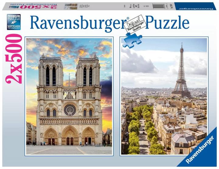 Produktbild Ravensburger Trip to Paris (500 Teile)