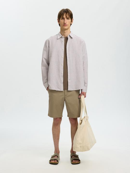 Actual product image Selected Regular Fit Bluse aus Leinengemisch (XL)