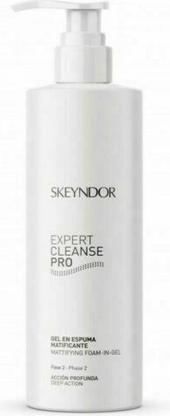 Actual product image Skeyndor Expert Cleanse Pro Mattifying Foam-In-Gel 200ml (Cleansing Foam, 200 ml)