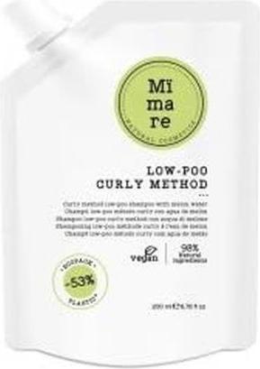Actual product image Mïmare Natural Cosmetics MIMARE LOW-POO Curly Method 200ml (200 ml, Liquid shampoo)