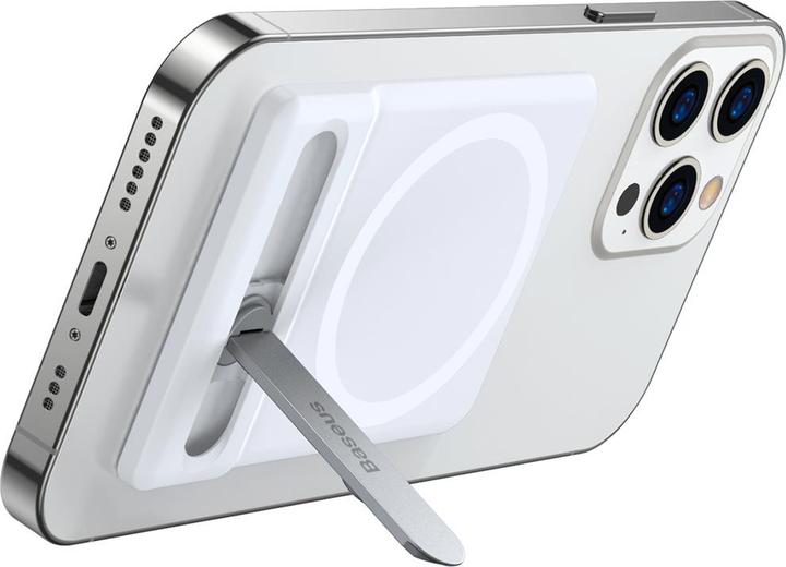 Image du produit Baseus Support magnétique pliable pour iPhone MagSafe (blanc)