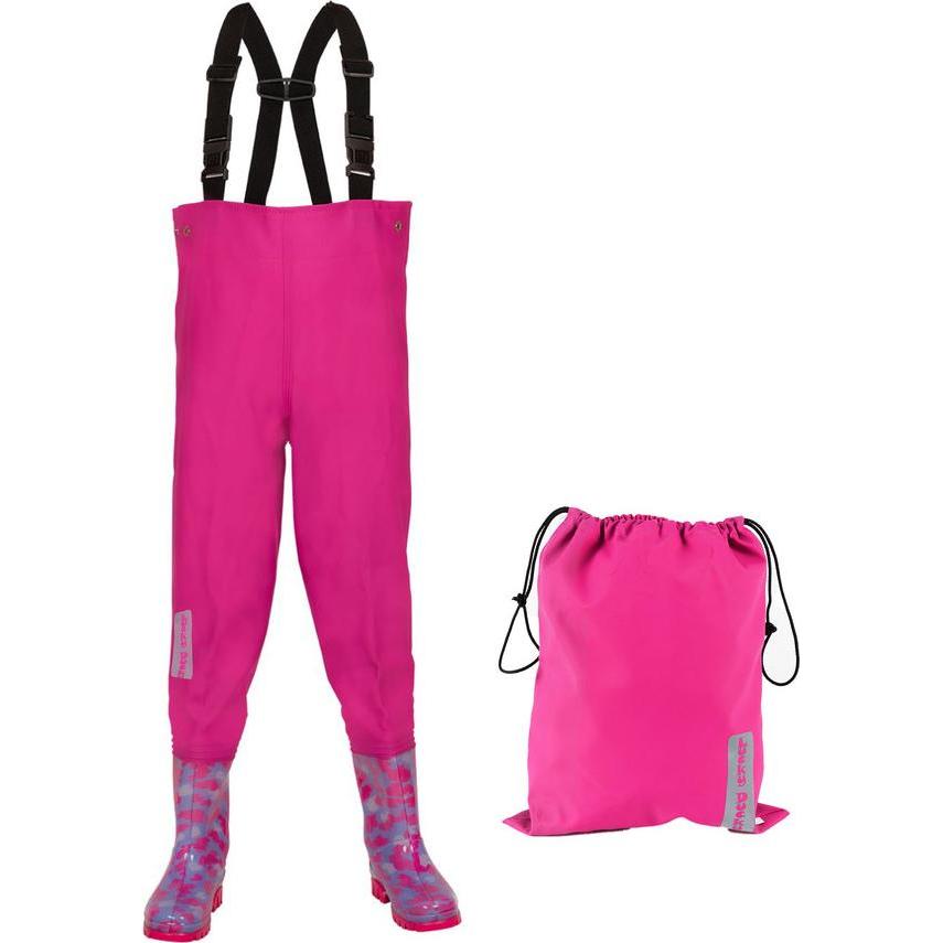 Dönges, Jungen, Outdoorhose, Kinder-Wathose, EN 343, pink, Grösse 32/33 (W32/L33), Pink, W32/L33
