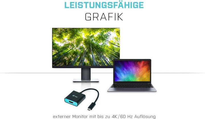 Produktbild i-tec USB Typ-C zu (HDMI, 5.40 cm)