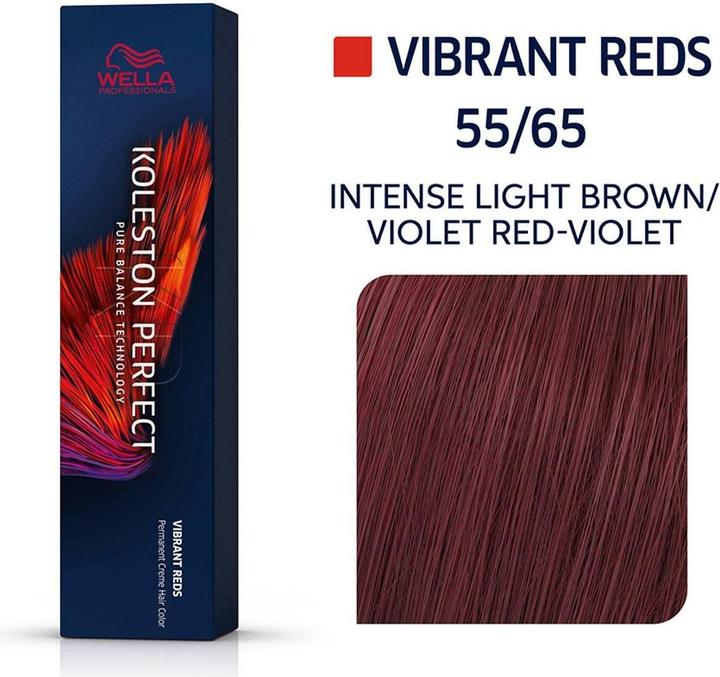 Produktbild Wella Koleston Perfect Me+ (55/65 Hellbraun Intensiv Violett Mahagoni)