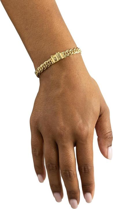 Image du produit Buddha to Buddha Armband Nathalie Mini Vergoldet J211GV E (19 cm, Argent 925)