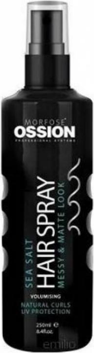 Morfose Ossion Sea Salt Hair Spray Messy & Matte Look 250ml (250 ml)