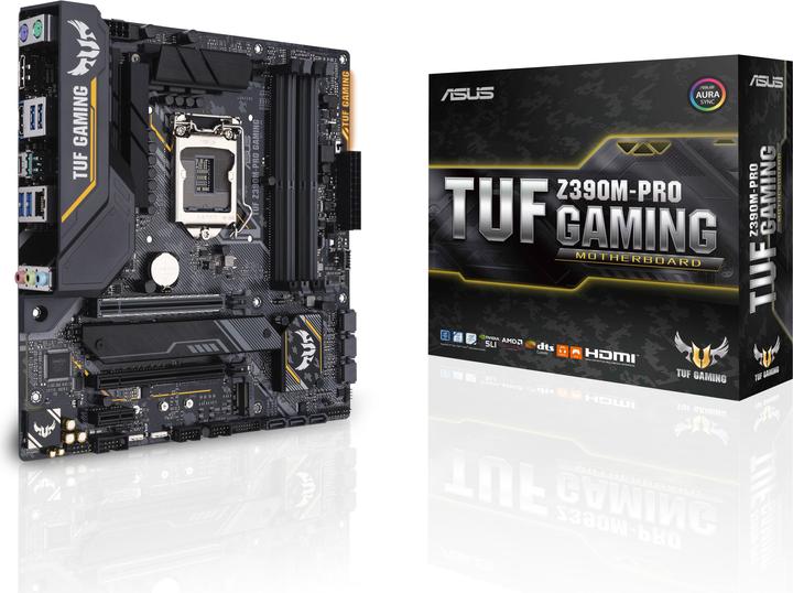 Image du produit ASUS TUF Z390M-Pro Jeux (LGA 1151, Intel Z390, mATX)