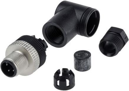 Produktbild TE Sensors Anschlussstecker M12 4-polig abgewinkelt