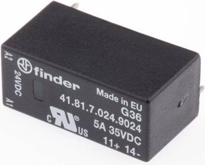 Image du produit Finder Relais statique 1NO-NO 5A 24Vcc