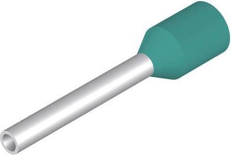 Actual product image Weidmüller 9025770000 Wire end ferrule 0.34 mm² Partially insulated Turquoise 500 pcs.