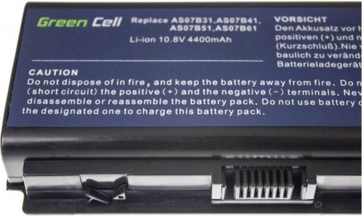 Image du produit GreenCell AC03 - Batterie - Acer - Aspire 7720 7535 6930 5920 5739 5720 5520 5315 5220 (6 cabines, 4400 mAh)