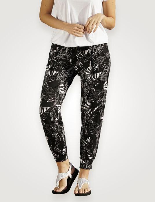 Immagine prodotto Beverly Damen Jerseyhose mit Bindekordel (S)