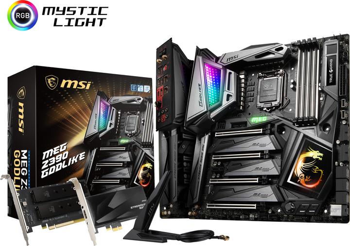 Image du produit MSI MEG Z390 Godlike (LGA 1151, Intel Z390, E-ATX)