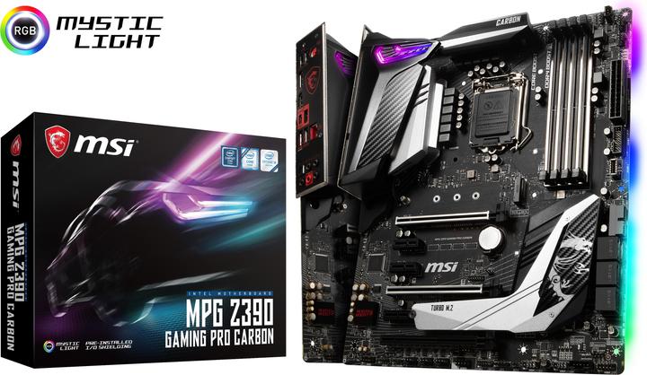 Image du produit MSI MPG Z390 Gaming Pro Carbon (LGA 1151, Intel Z390, ATX)