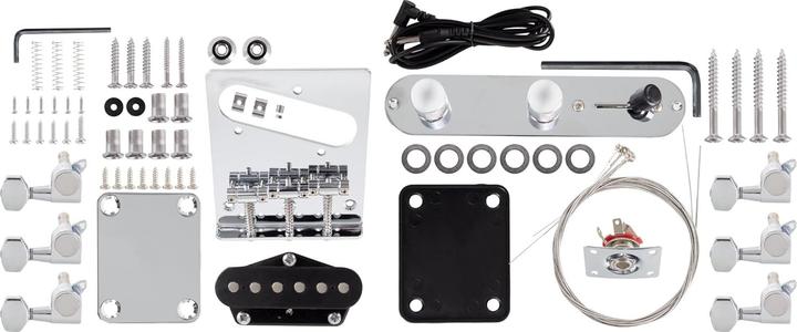 Image du produit Rocktile Kit de montage guitare électrique style TL en paulownia