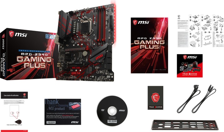 Produktbild MSI MPG Z390 Gaming Plus (LGA 1151, Intel Z390, ATX)