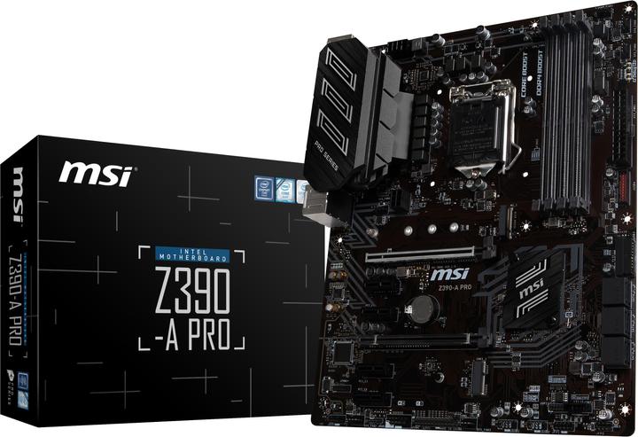 Image du produit MSI Z390-A Pro (LGA 1151, Intel Z390, ATX)