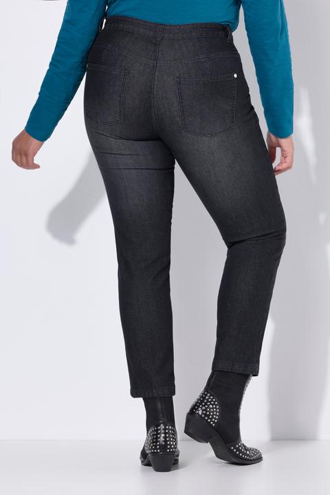 Produktbild Angel of Style 7/8-Jeans, Straight Fit, destroyed, Badges (44)
