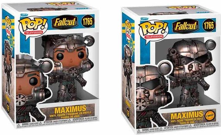 Actual product image Funko POP Fallout Maximus w/Chase