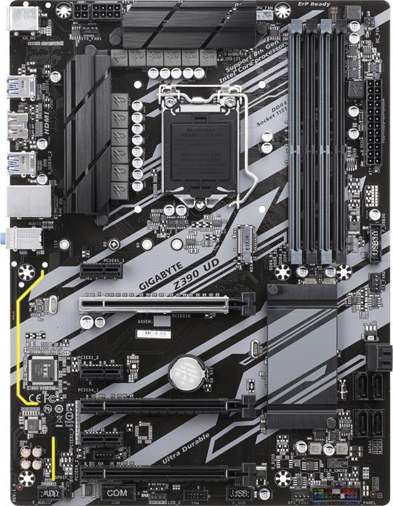 Produktbild Gigabyte Z390 UD (LGA 1151, Intel Z390, ATX)
